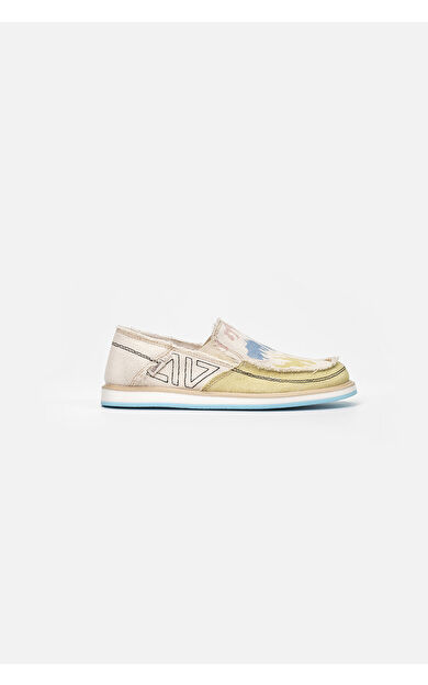 VANEDA 1331 VANEDA LINEN ESPADRIL KETEN KADIN AYAKKABI BEJ/SARI