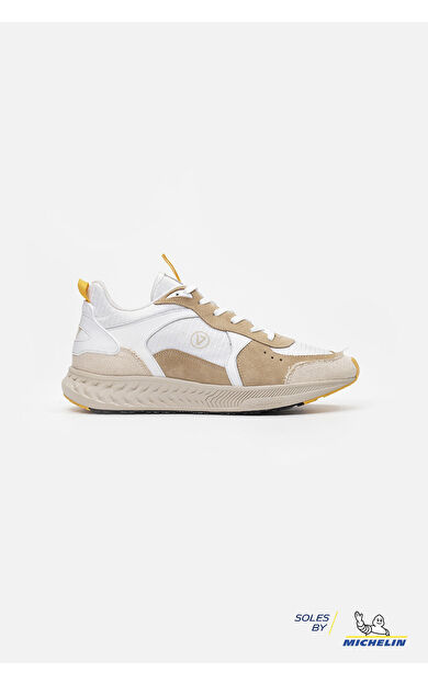 VANEDA 1294 V-MICH FREE SNEAKERS ERKEK AYAKKABI BEYAZ/BEJ