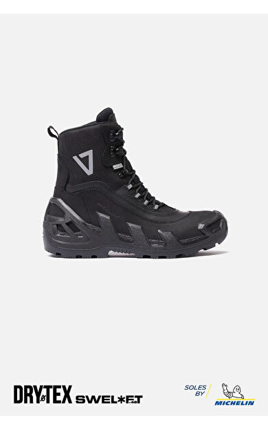 VANEDA 998 V-Clutch Michelin Pro Xtreme Nubuk Kadın Bot Siyah