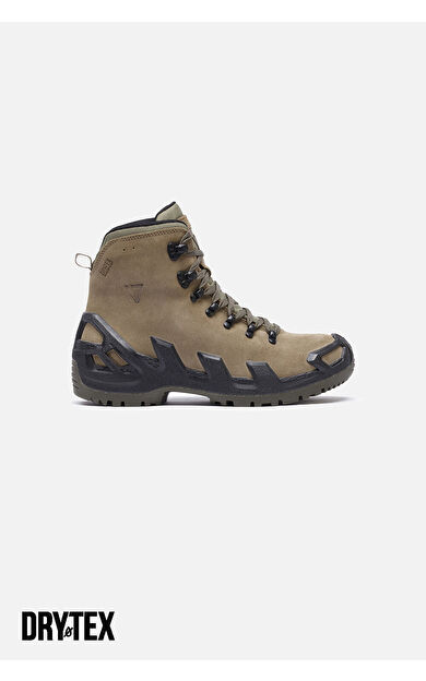 VANEDA 1240 V-Clutch Pro Mid Haki Suet Erkek Bot