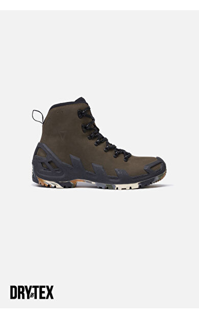 VANEDA 1240 V-Clutch Pro Mid Nubuk Erkek Bot Koyu Haki