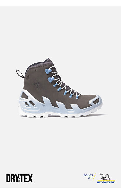 VANEDA 1240 V-Clutch Michelin Pro Mid Gri Nubuk Kadın Bot