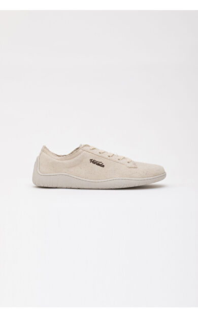VANEDA 1383 V-Barefoot Comfort Keten Kadın Ayakkabı Bej