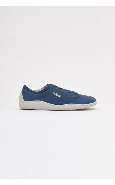 VANEDA 1383 V-BAREFOOT COMFORT KETEN ERKEK AYAKKABI INDIGO MAVI