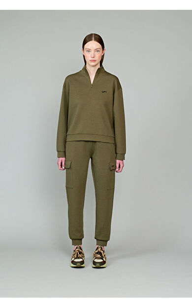 VANEDA Swe Kadın Sweatshirt Haki