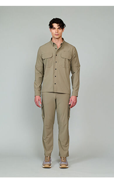 VANEDA Ripstop Field Tactical Cargo Cepli Pantolon Açık Haki