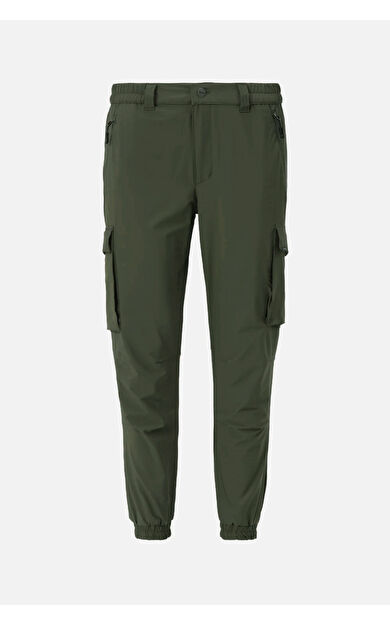 VANEDA  V-CLUTCH JOGGER DAR PACA YAZLIK HAKI PANTOLON