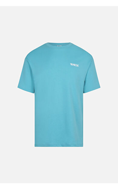 VANEDA OVERSIZED FIT VANEDA LOGO BASIC TSHIRT YESIL