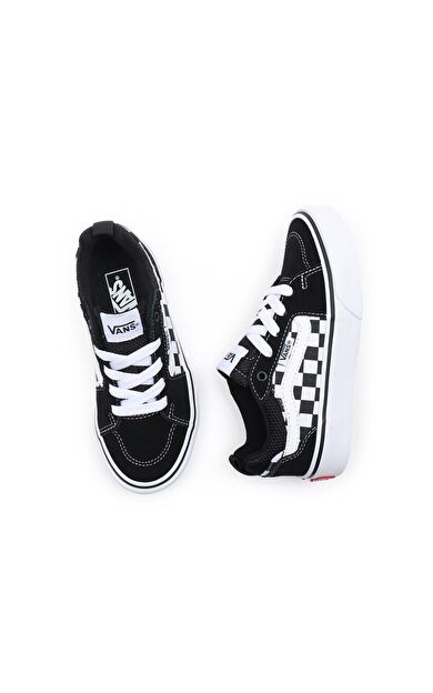 Ayakkabı VN0A3MTJ5GX1 MN Filmore (Checkerboard) Black/Whte