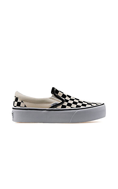 Vans Krem Kadın Günlük Ayakkabı Spor Vn00018Ebww1 Ua Classic Slip-On Platform