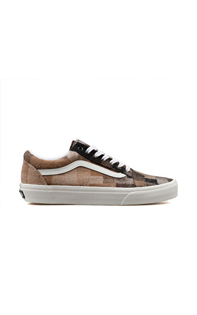 Vans Old Skool Erkek Günlük Ayakkabı VN000CR5DFM1 Kahverengi