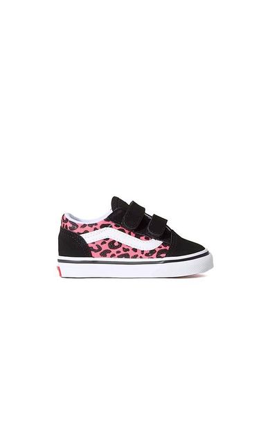 Vans Old Skool V Bebek Günlük Ayakkabı VN000CRWFOC1 Renkli