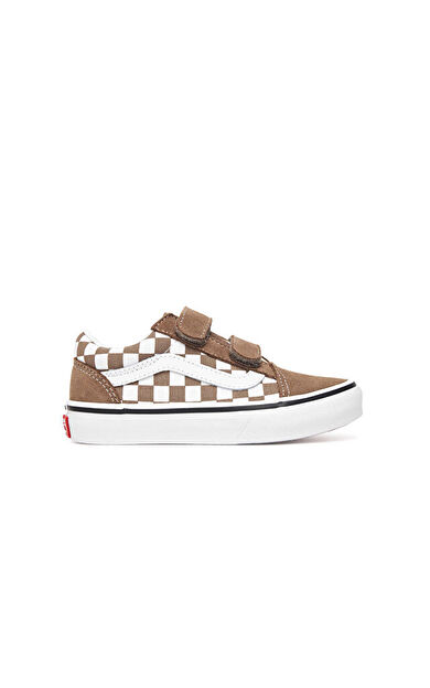 Vans Old Skool V Çocuk Günlük Ayakkabı VN000CYA1NU1 Kahverengi