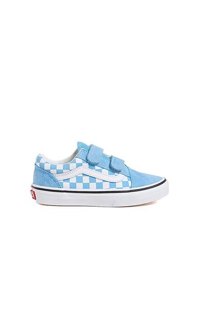 Vans Old Skool V Çocuk Günlük Ayakkabı VN000CYDE2W1 Mavi