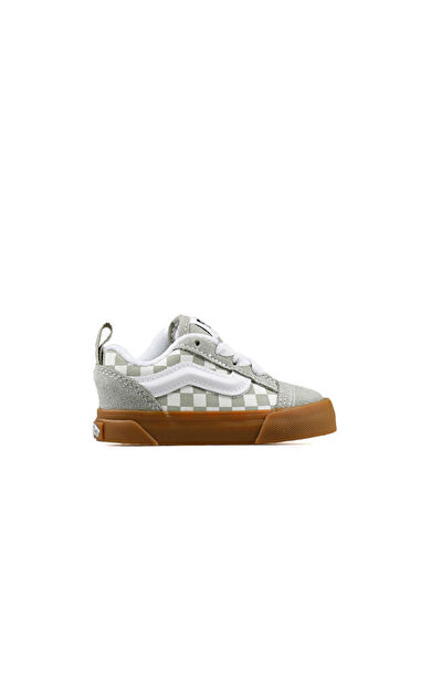 Vans Knu Skool Elastic Lace Bebek Günlük Ayakkabı VN000D0KFSG1 Gri