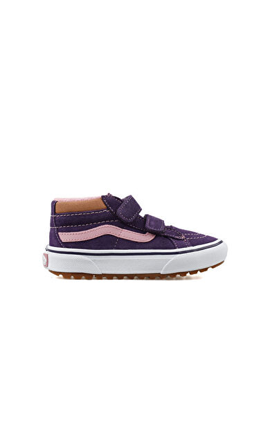 Vans Mte Sk8-Mid Reissue V Çocuk Günlük Ayakkabı VN000D1011E1 Mor