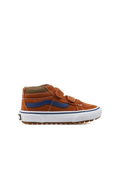 Vans Mte Sk8-Mid Reissue V Çocuk Günlük Ayakkabı VN000D10N1Z1 Turuncu
