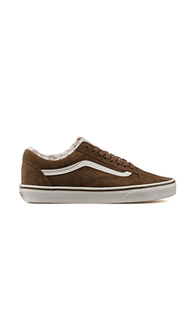 Vans Old Skool Erkek Günlük Ayakkabı VN000D9Y0E01 Kahverengi