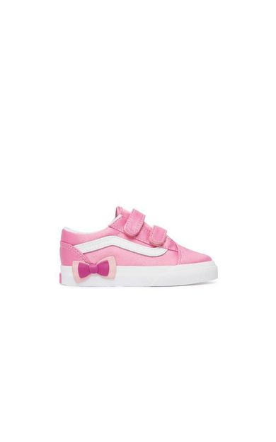 Vans Old Skool V Bow Bebek Günlük AyakkabıVN000E9WFRQ1 Pembe