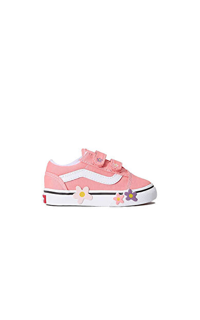 Vans OLD SKOOL V FLOWER Çocuk Günlük Ayakkabı VN000Z5XGSB1 Pembe