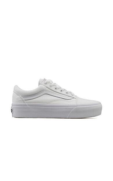 Vans Ua Old Skool Platform Kadın Günlük Ayakkabı VN0A3B3UW001 Beyaz