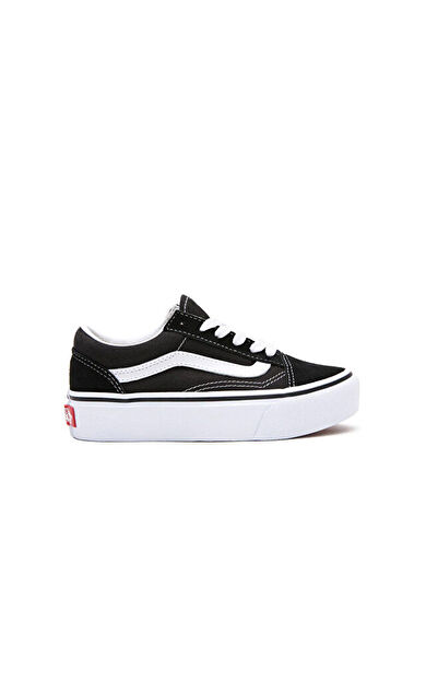 Vans Uy Old Skool Platform Çocuk Günlük Ayakkabı VN0A3TL36BT1 Siyah