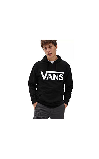 Vans Classic Po Hoodie ii Erkek Günlük Sweatshirts VN0A456BY281 Siyah