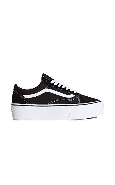 Vans Ua Old Skool Stackform Kadın Günlük Ayakkabı VN0A7Q5M6BT1 Siyah