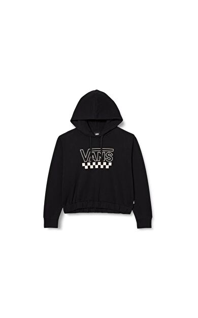 Vans Checkout Pullover Fleece-B Kadın Sweatshirt VN000FMQBLK1