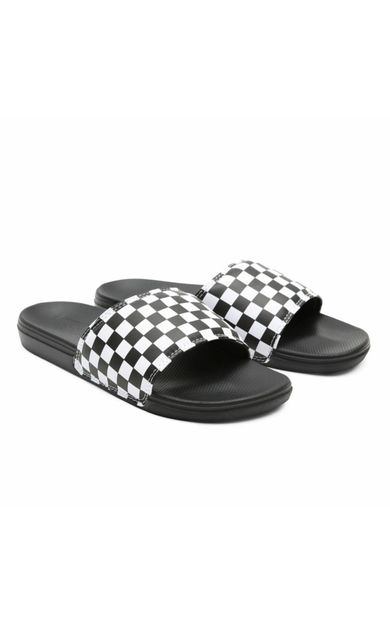 VANS MN La Costa Slide-On Checkerboard True Beyaz/Siyah Erkek Terlik VN0A5HF527I1