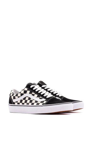 VANS UA Old Skool Primary Check Black/White (Siyah/Beyaz) Sneaker Ayakkabı VN0A38G1P0S1