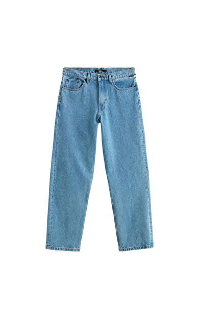 Vans Check-5 Loose Denim Pant Erkek Pantolon Mavi