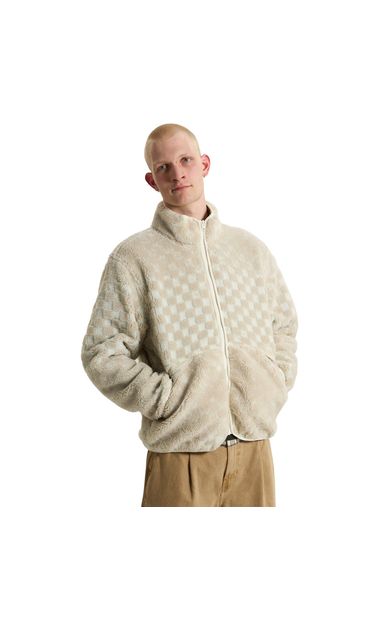 Vans Nights High Pile Jacket Erkek Ceket Krem