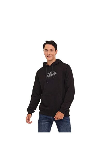 Vans Off The Wall Pullover Erkek Sweatshirt VN000HVNBLK1