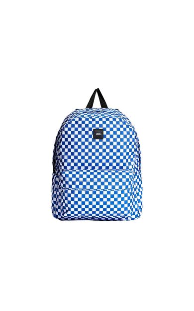 Vans Old Skool Check Backpack Sırt Çantası Mavi