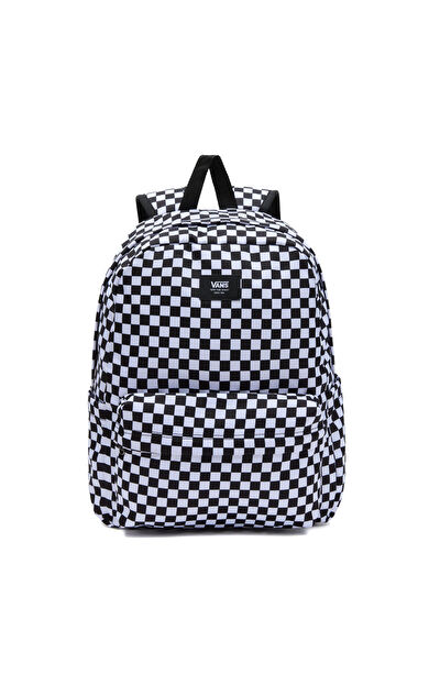 Vans Old Skool Check Backpack Sırt Çantası Beyaz