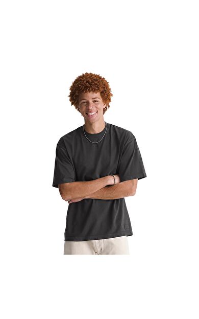 Vans Premium Ss Loose Fit Tshirt Erkek T-Shirt Siyah