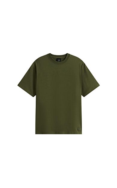 Vans Premium Ss Loose Fit Tshirt Erkek T-Shirt Yeşil