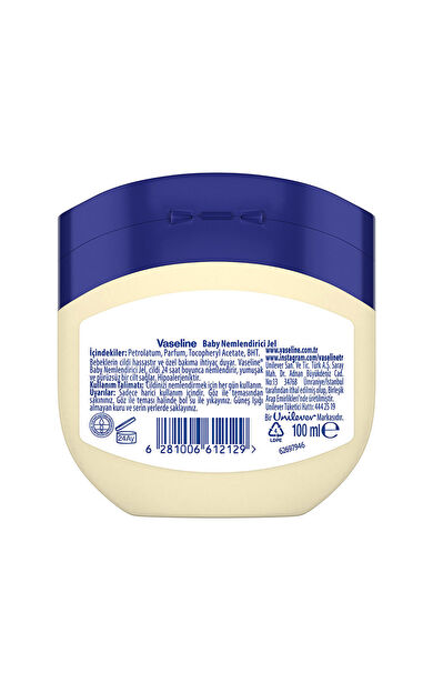 Vaseline Nemlendirici Jel Baby 100 Ml