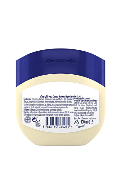 Vaseline Cocoa Butter Nemlendirici Jel 100 Ml