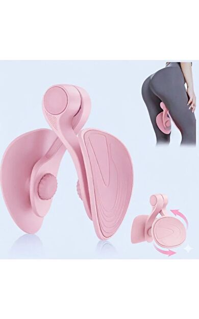 VAYNE Ayarlanabilir Pelvik Iç Bacak Egzersiz Aleti Kegel Egzersiz Eğitmeni Kas Bacak Sıkılaştırıcı -Pembe