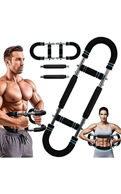 VAYNE Vücut Antrenmanı Ayarlanır Dirençli Kol Bacak Bilek Omuz Göğüs Kas Geliştirici Bar Egzersiz Aleti