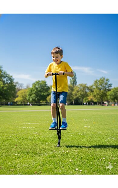VAYNE Çocuk Zıplama Çubuğu Pogo Stick – Denge, Eğlence ve Egzersiz İçin Zıp Zıp Oyuncağı