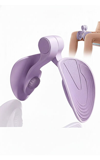 VAYNE Ayarlanabilir Pelvik Iç Bacak Egzersiz Aleti Kegel Egzersiz Eğitmeni Kas Bacak Sıkılaştırıcı -Mor