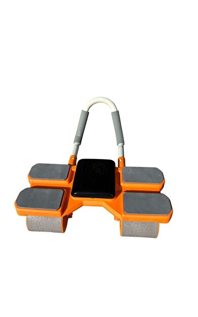 VAYNE Sayaçlı Ab Carver Pro Roller 4 Otomatik Geri Tepme Karın Egzersiz Tekeri + Diz Matı