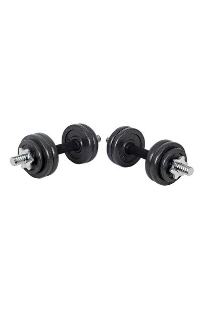 VAYNE Çantalı Döküm Plaka Dambıl Seti 15 Kg Dumbbell Set