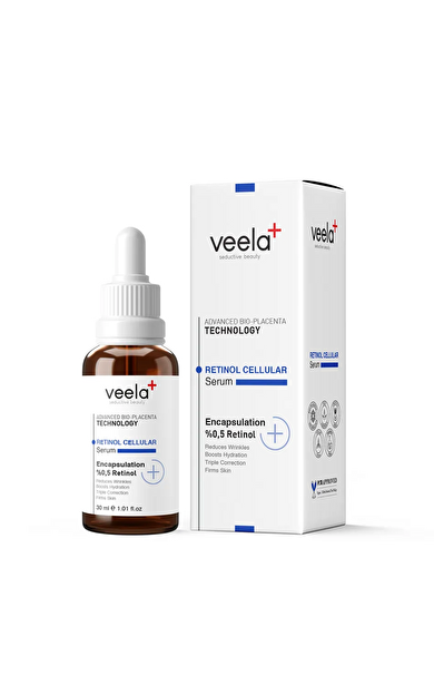 Veela Yaşlanma Karşıtı ve Kırışıklık Giderici Onarıcı Retinol Cellular Serum 30 ml