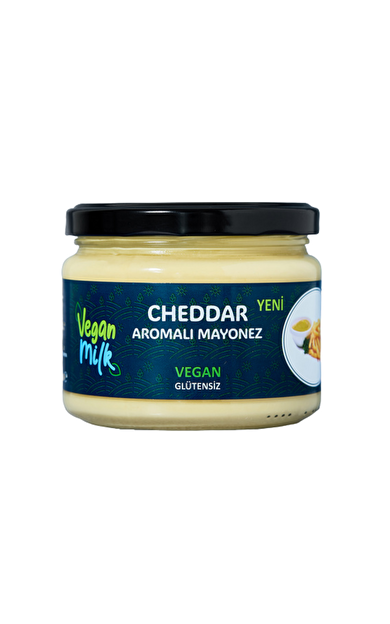 VEGAN MİLK Cheddar Aromalı Vegan Mayonez 275g