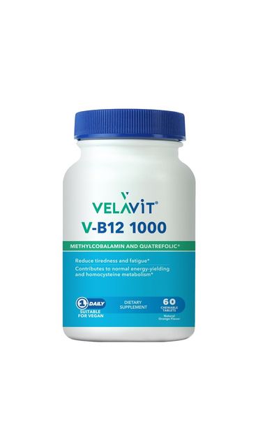 Velavit V-B12 1000 Çiğneme Tableti 60lı