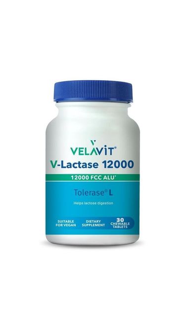 Velavit V-Lactase 12000 FCC ALU  Tablet 30lu